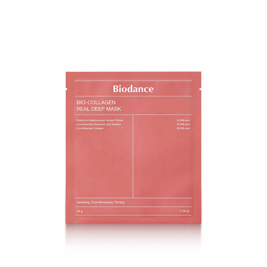 BIODANCE Collagen Real Deep Mask Sheet 34g 🌸 Firming & Hydrating Hydrogel Mask