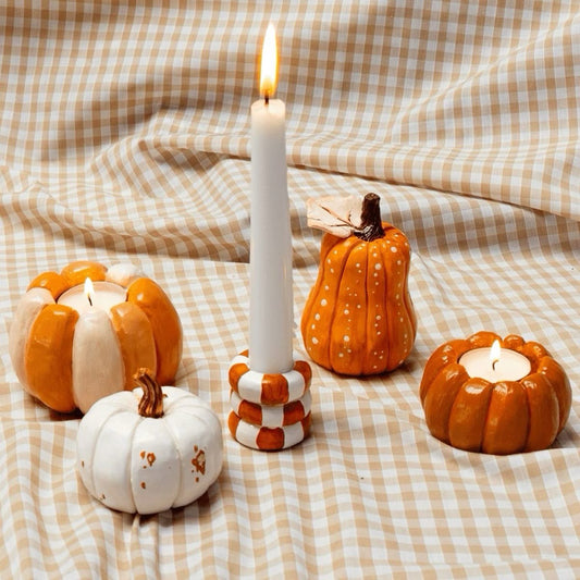 Girls Night Clay Pumpkin Bowls