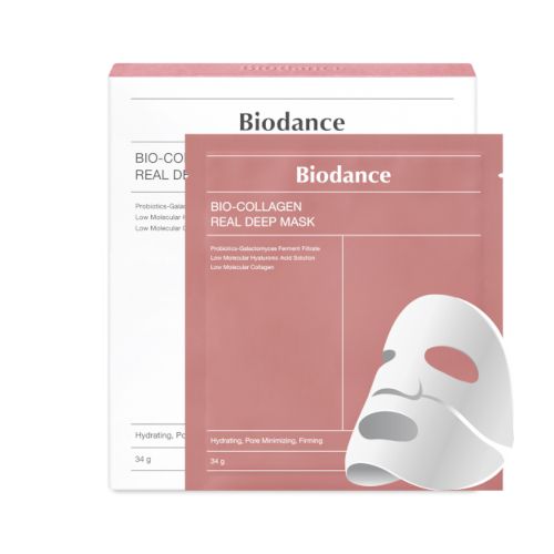 BIODANCE Collagen Real Deep Mask Sheet 34g 🌸 Firming & Hydrating Hydrogel Mask