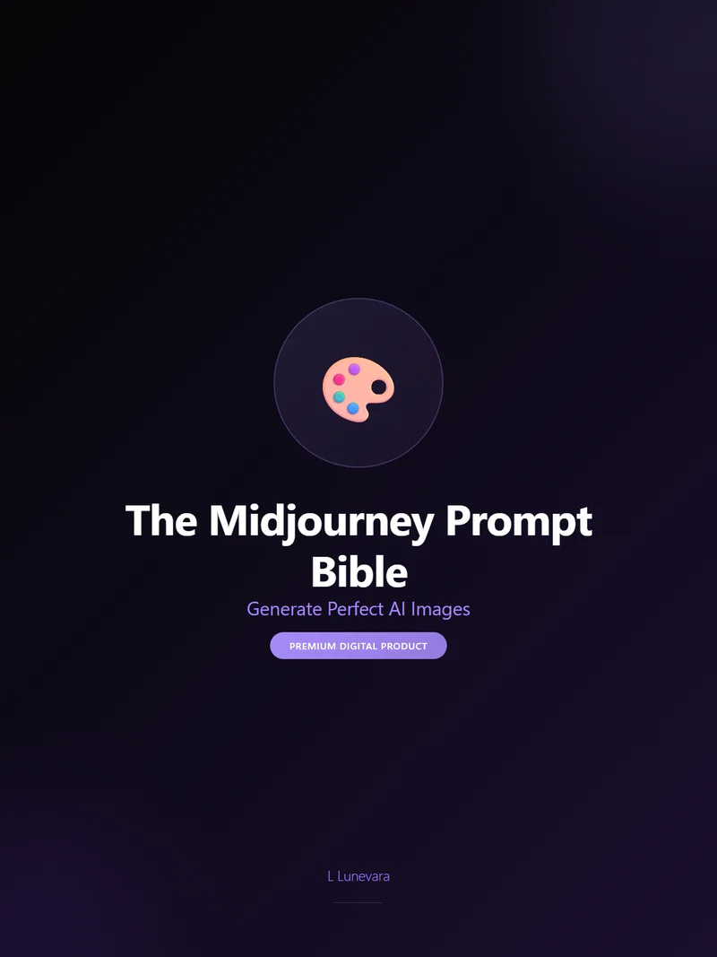 The Midjourney Prompt Bible