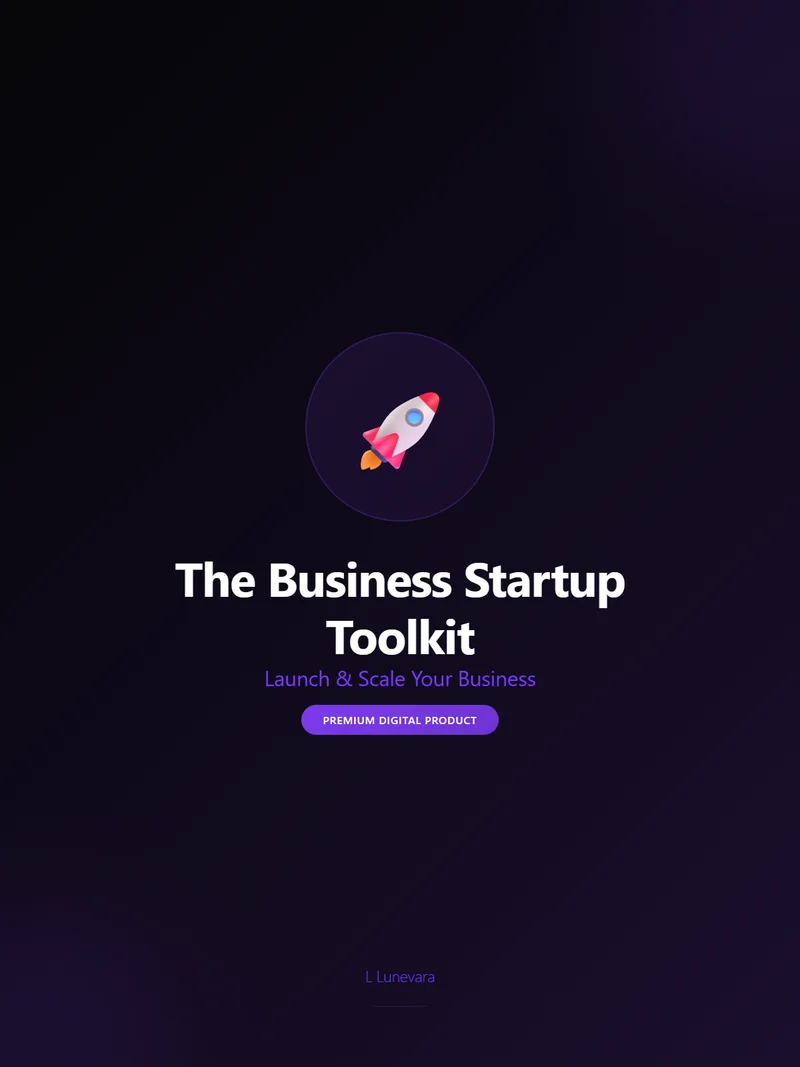 The Business Startup Toolkit